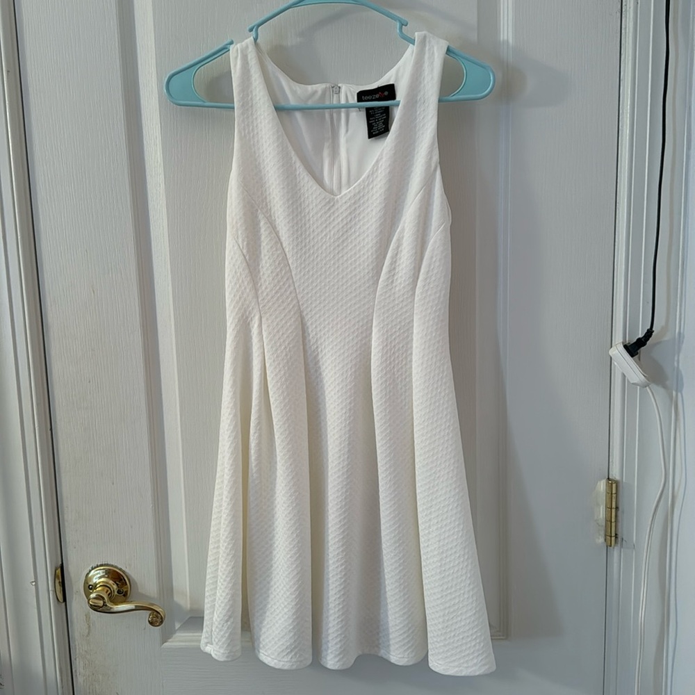 White Teeze Me Dress